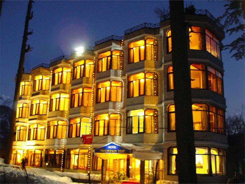 3 star hotels in manali -Hotel Mountain Top-Facade